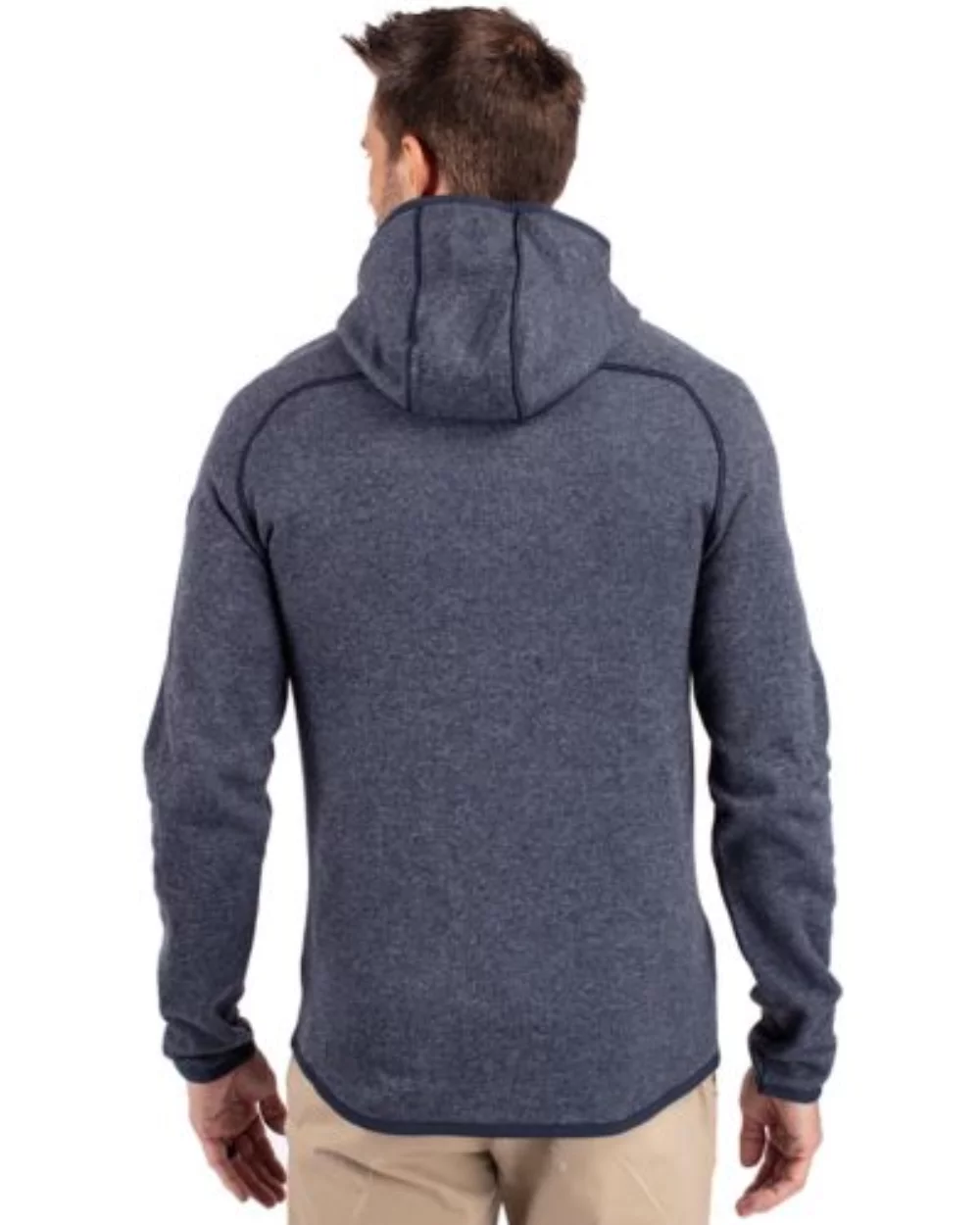 Veste à capuche zippée Cutter & Buck Mainsail pour homme