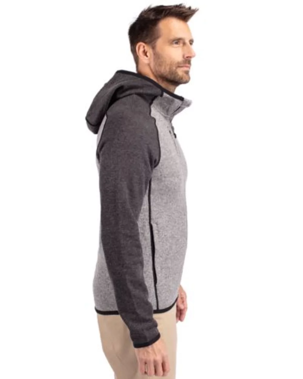 Cutter & Buck Mainsail Full Zip Hooded Mens Jacket