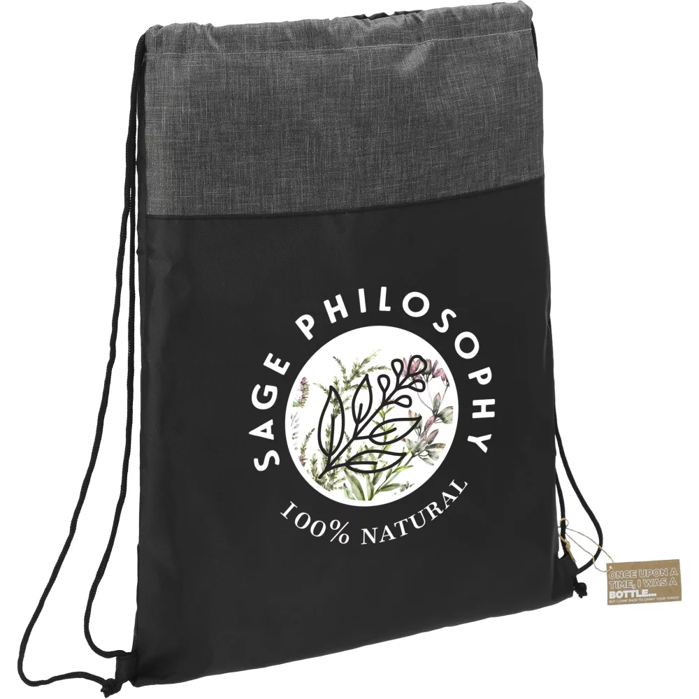 Ash Recycled Drawstring Bag