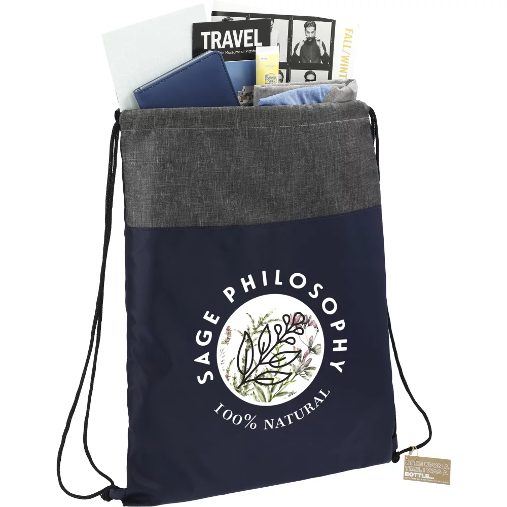 Ash Recycled Drawstring Bag