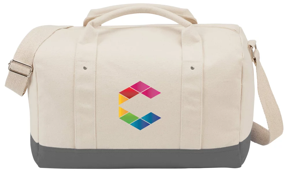 Belair 17" Cotton Canvas Duffel