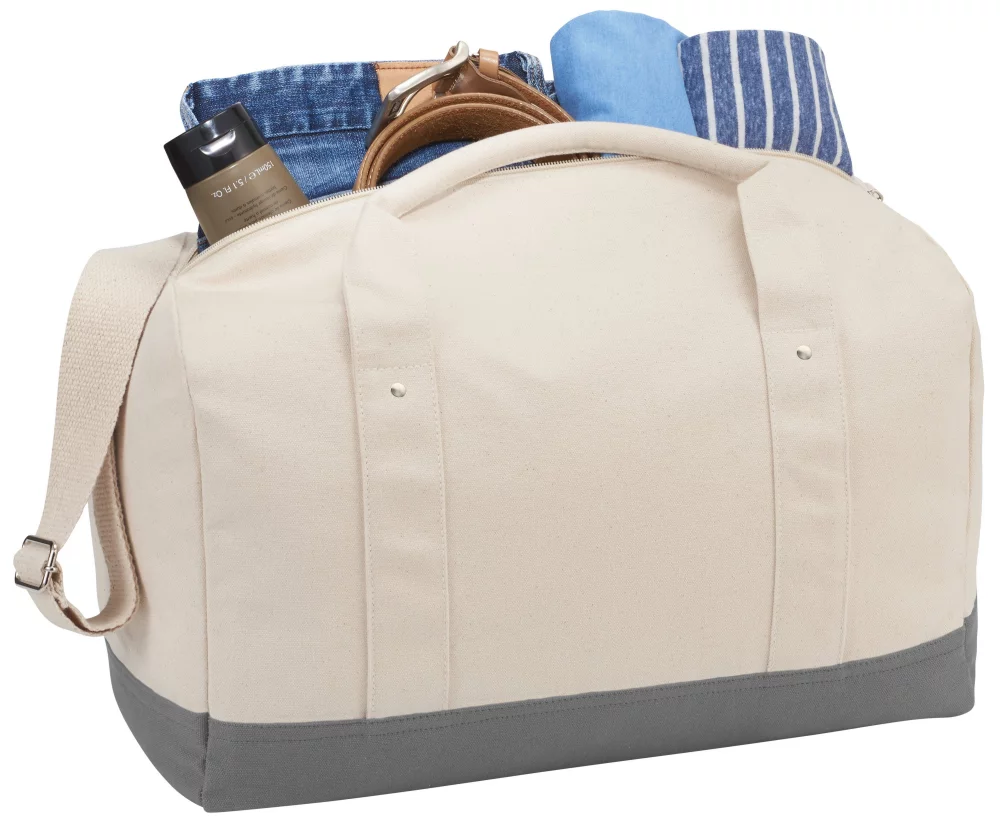 Belair 17" Cotton Canvas Duffel