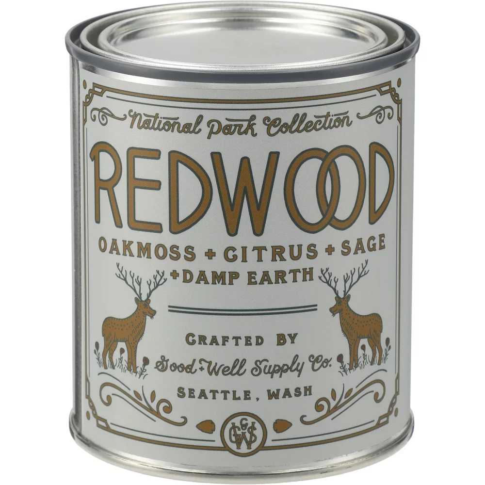 Bougie de 14 oz du parc national de Redwood