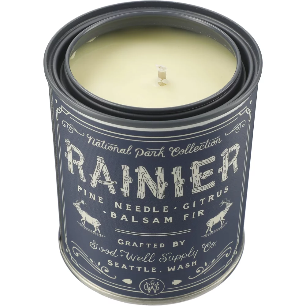 Rainier National Park 14 oz Candle
