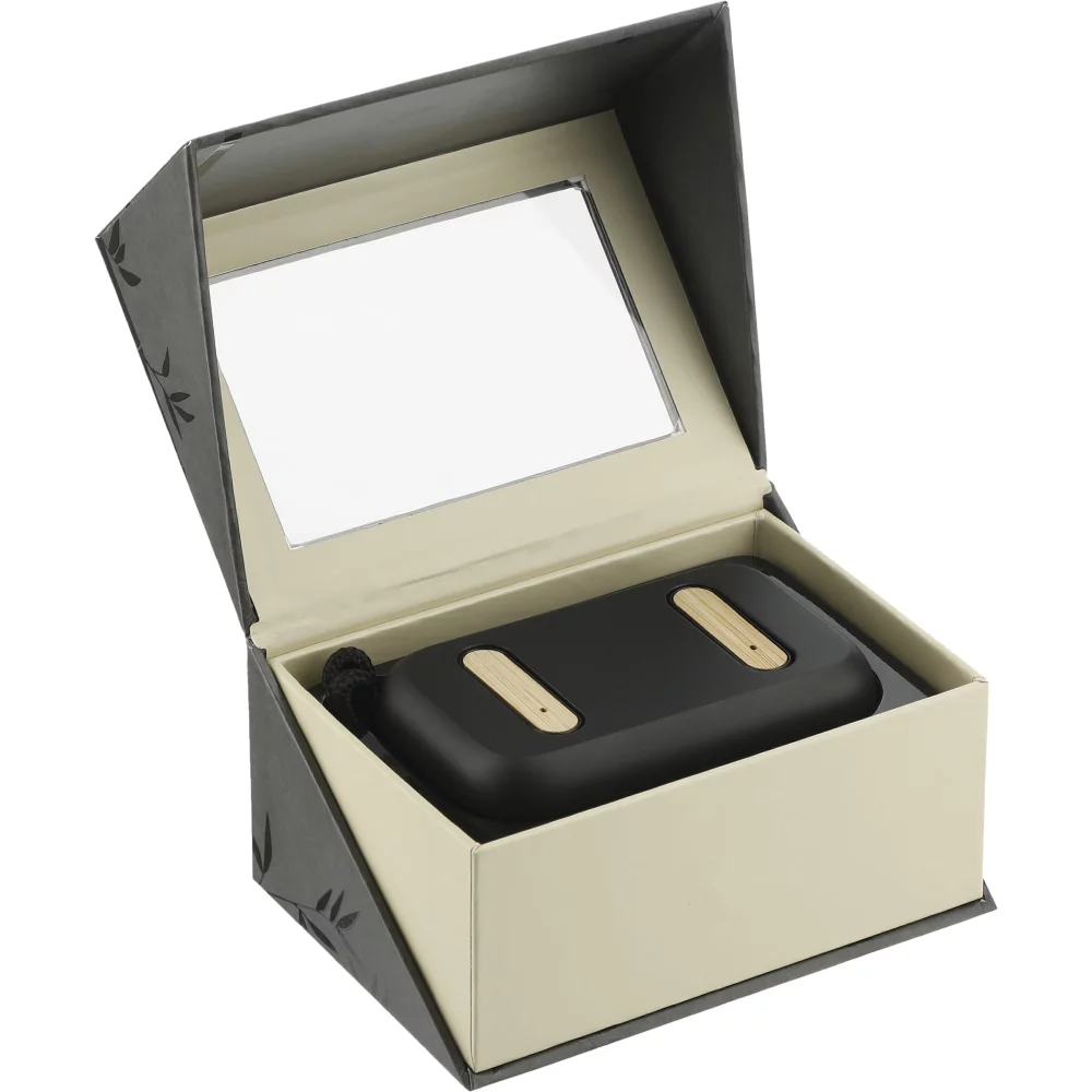 Écouteurs sans fil véritables Bloom Bamboo avec appairage automatique