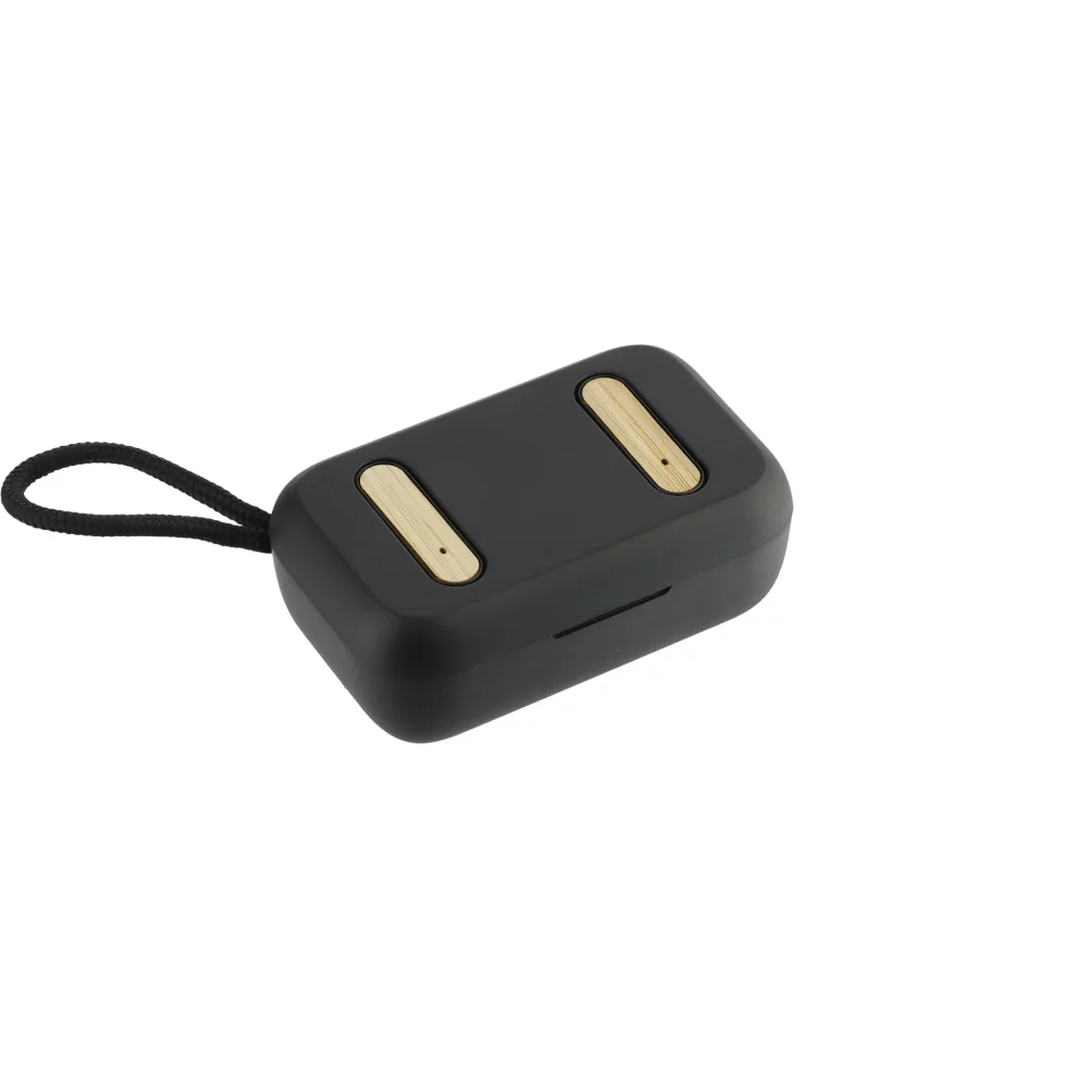 Écouteurs sans fil véritables Bloom Bamboo avec appairage automatique