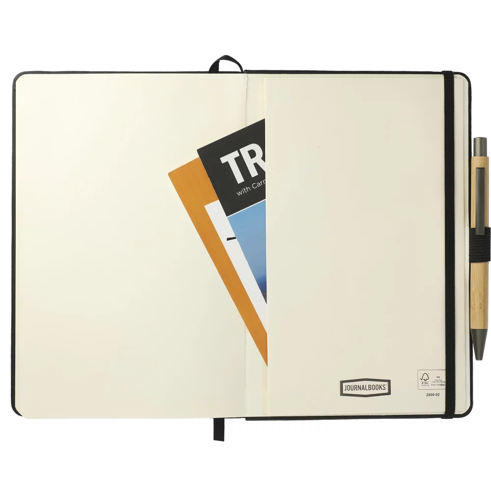 Ensemble de carnets reliés en cuir de cactus JournalBook® (5,5"x8,5")