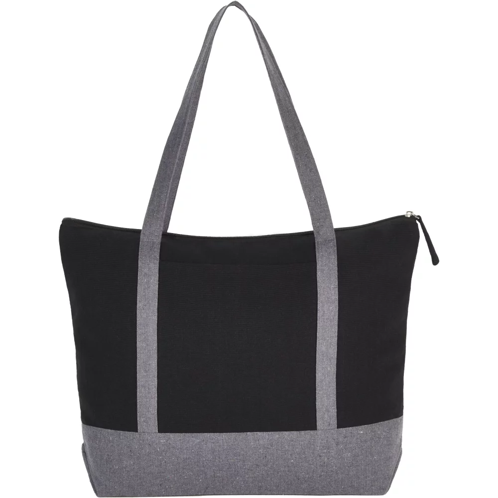 Repose 10oz Recycled Cotton Zippered Tote