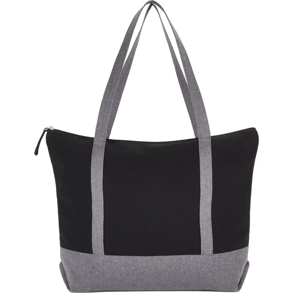 Repose 10oz Recycled Cotton Zippered Tote