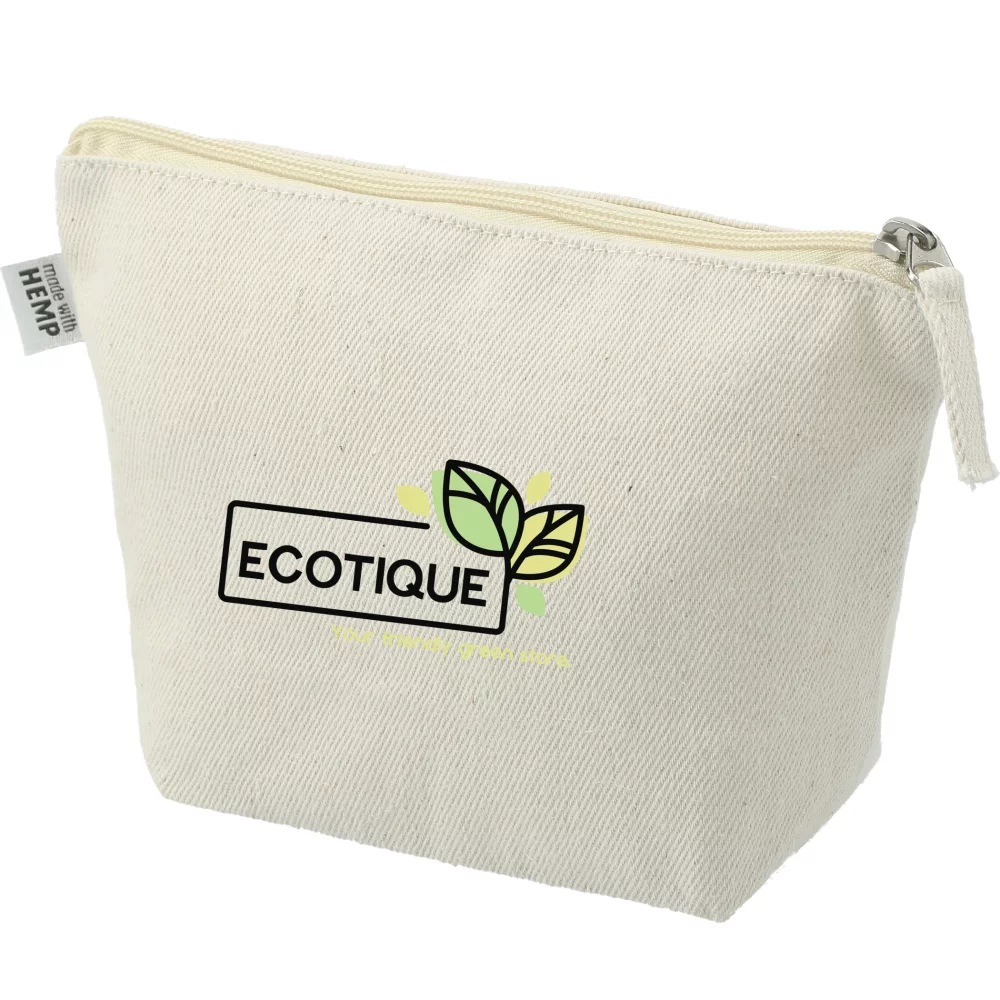 Pochette en coton de chanvre