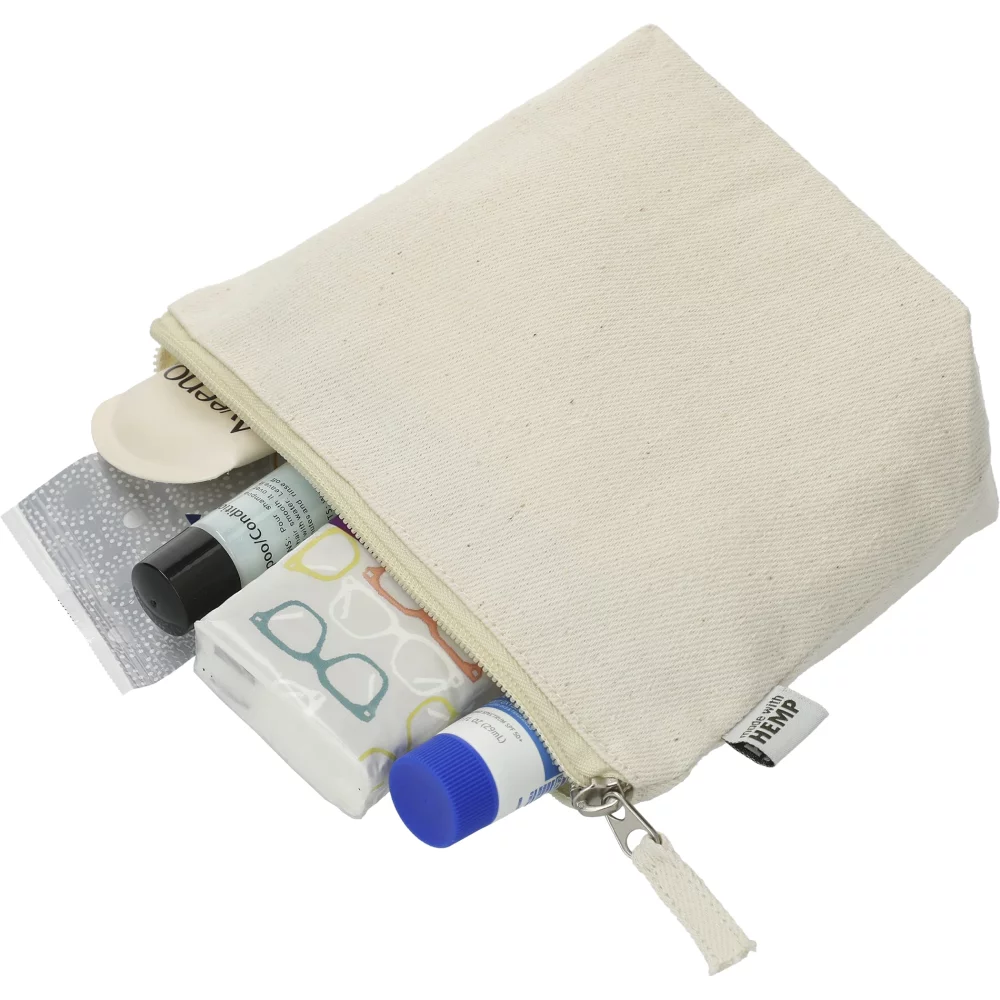 Pochette en coton de chanvre