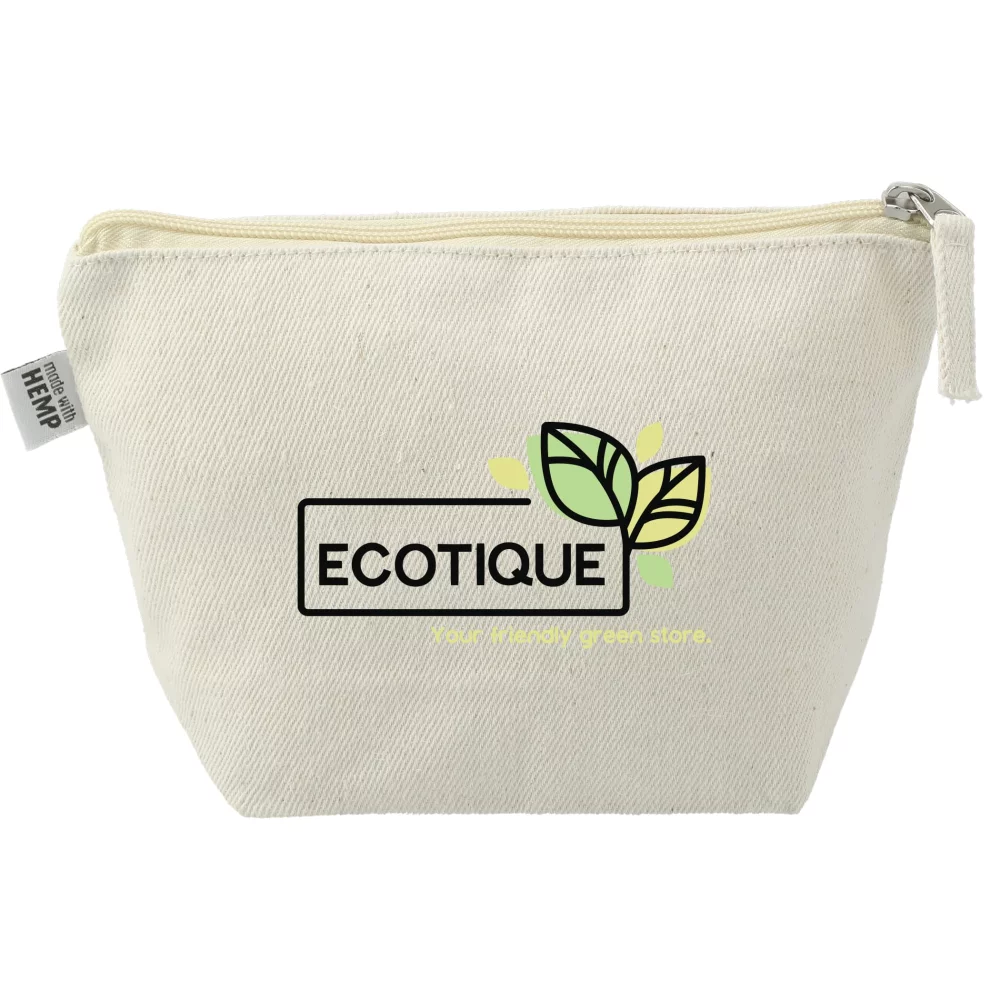 Pochette en coton de chanvre