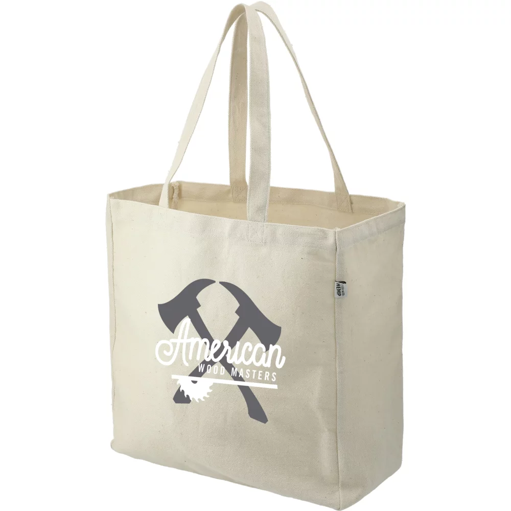 Sac fourre-tout en chanvre et coton 11 oz