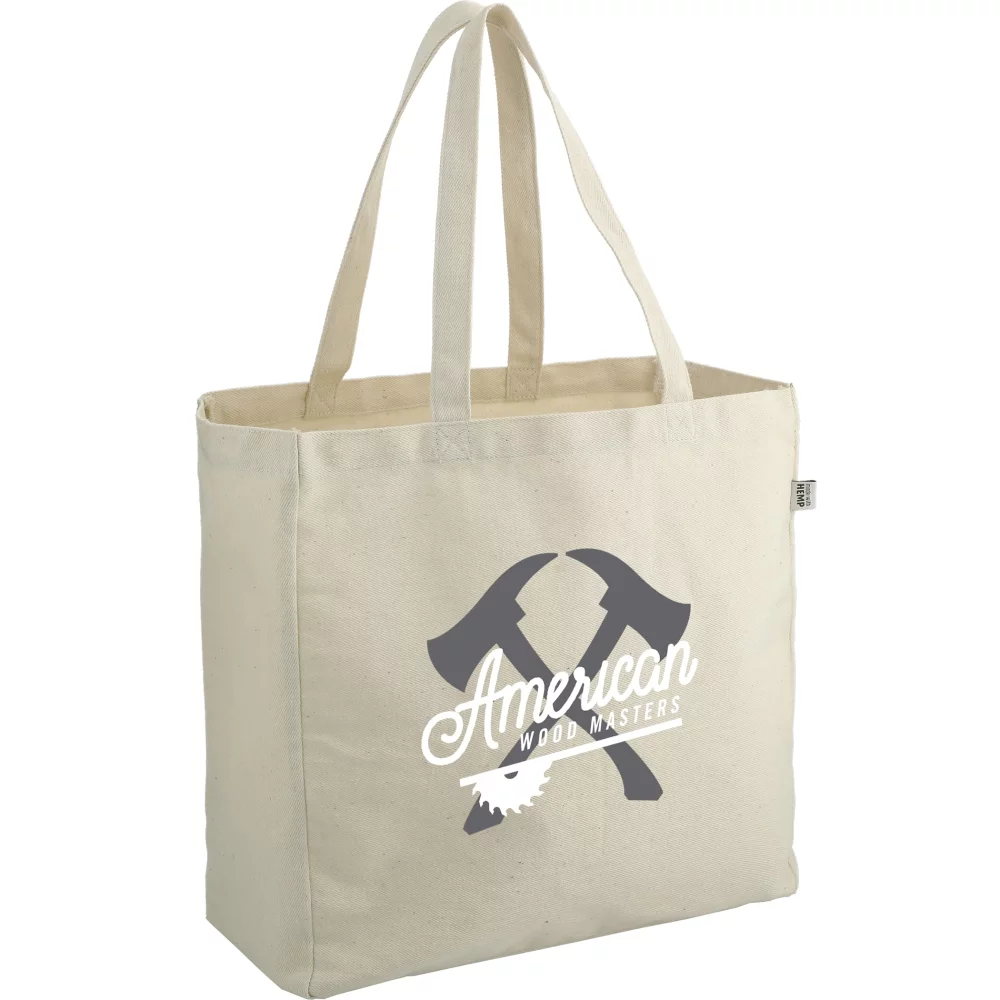 Hemp Cotton 11oz Carry-All Tote