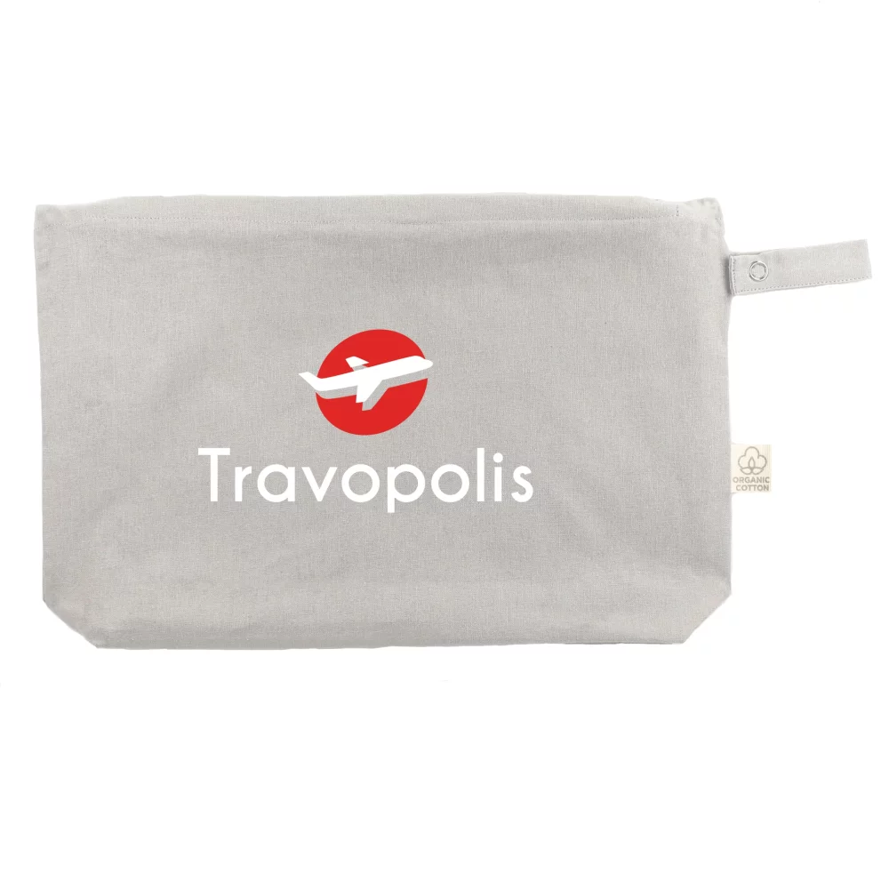 Trousse de voyage en coton biologique