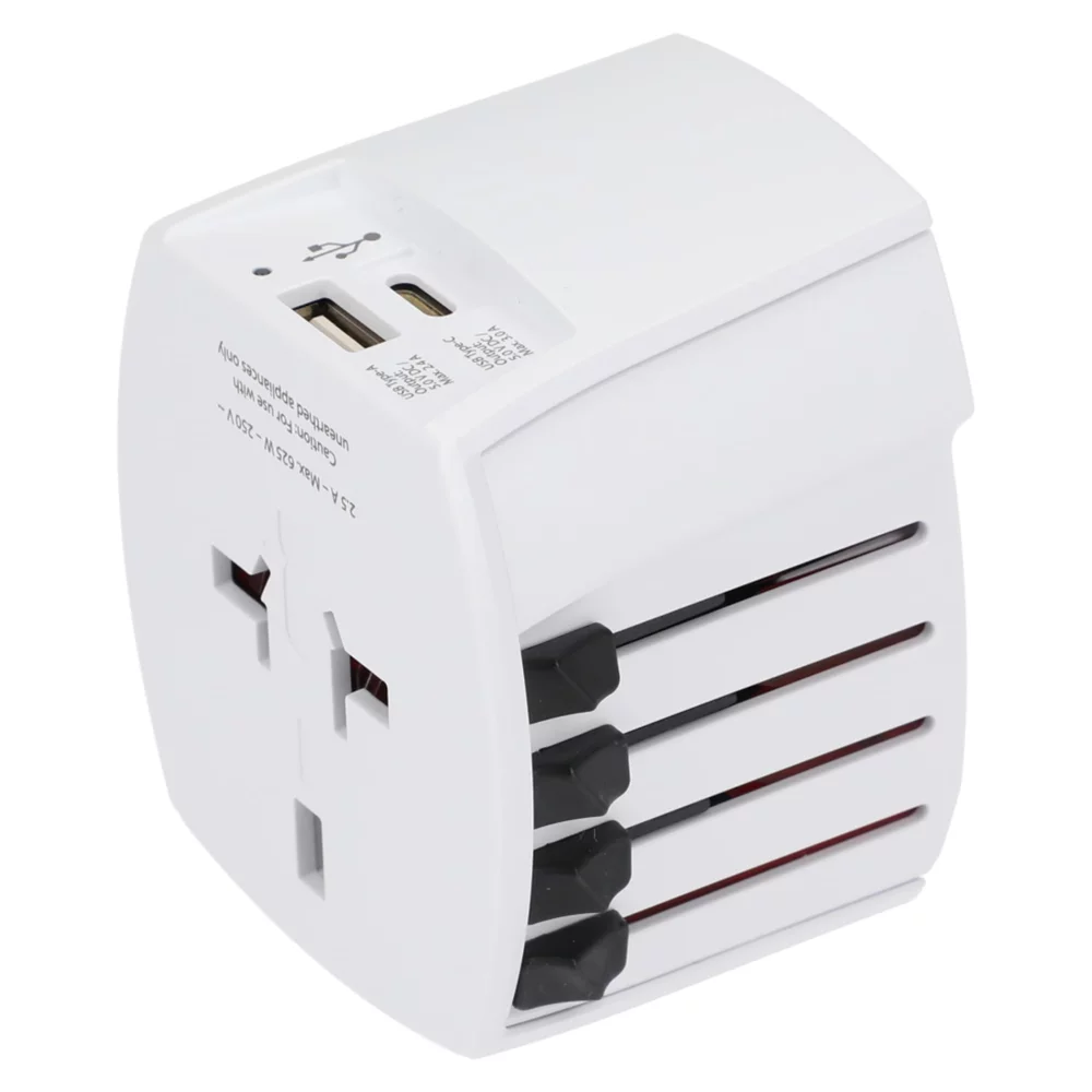Adaptateur de voyage universel SKROSS MUV USB Type A & Type C