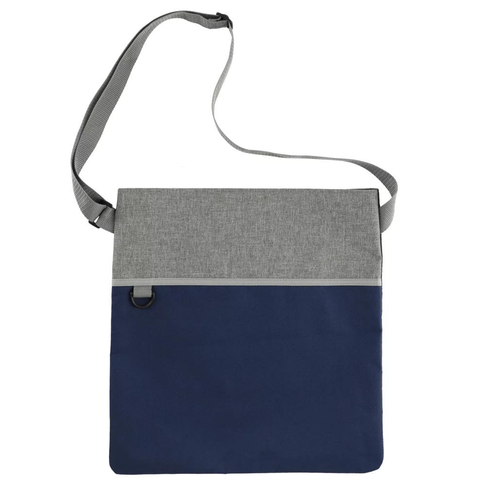 Double Heather RPET Crossbody Tote