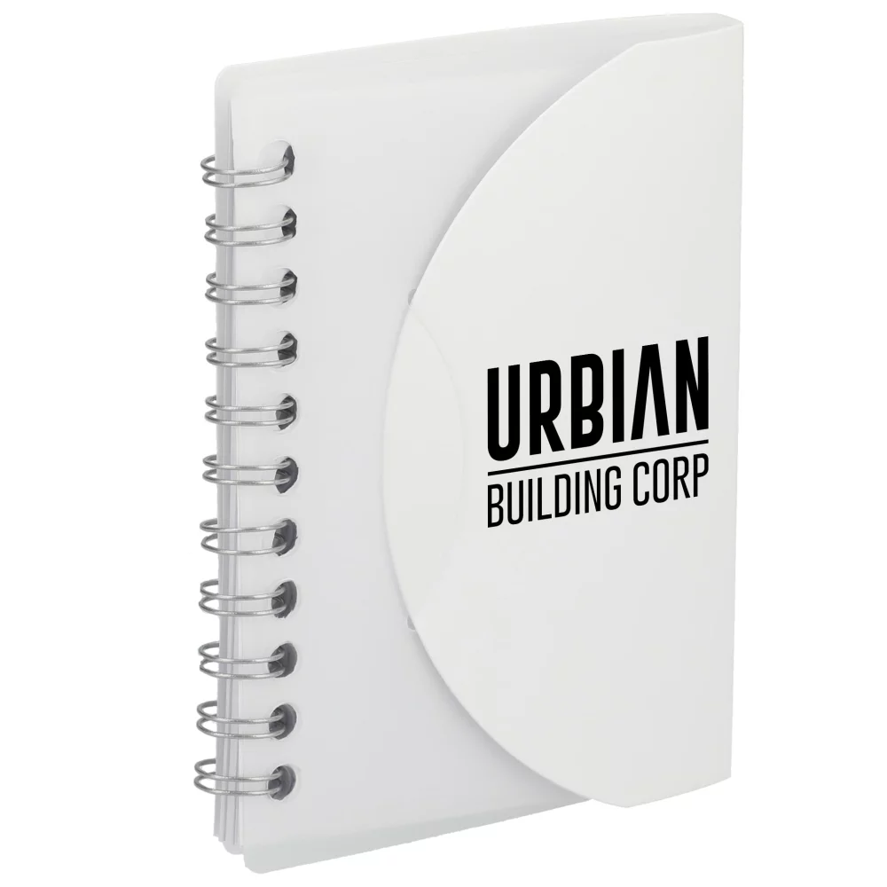 3.4" x 4.5" FSC® Recycled Post Spiral Notebook