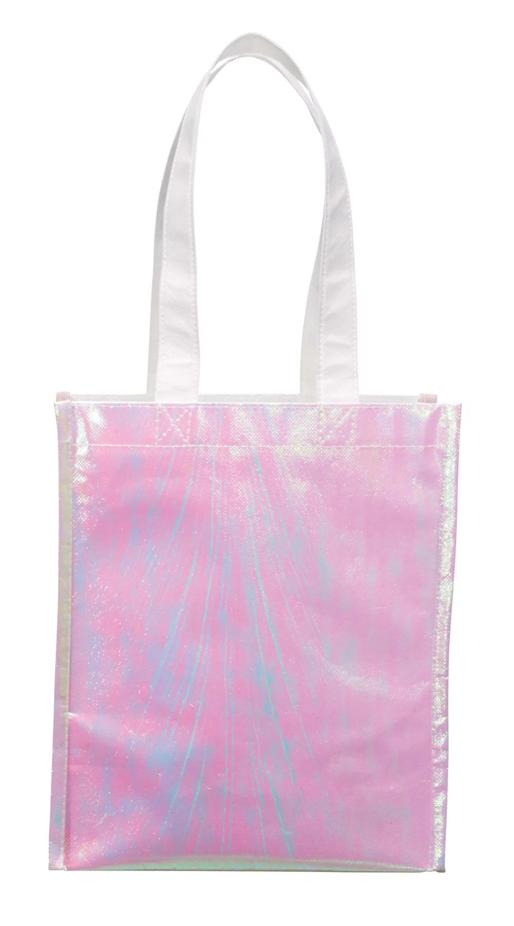 Sac cadeau iridescent en non-tissé