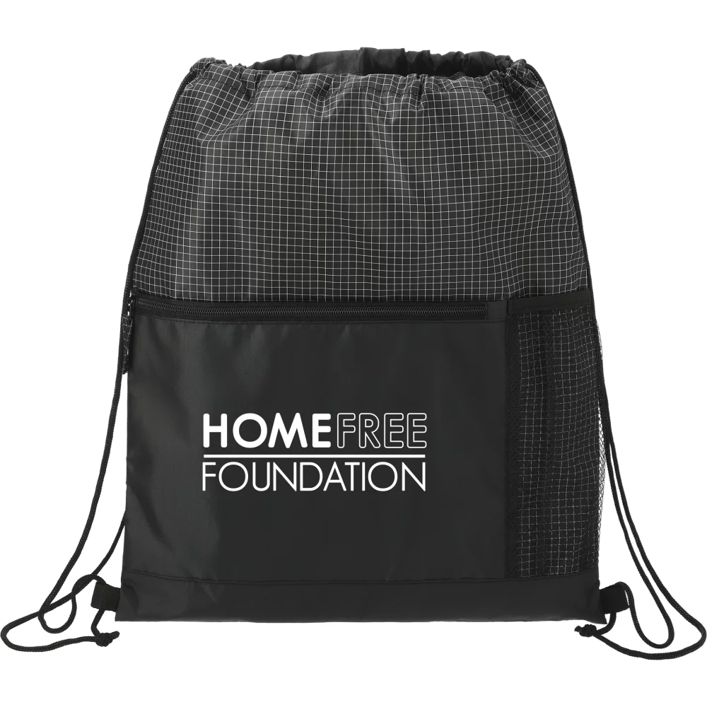 Cordon de serrage à grille