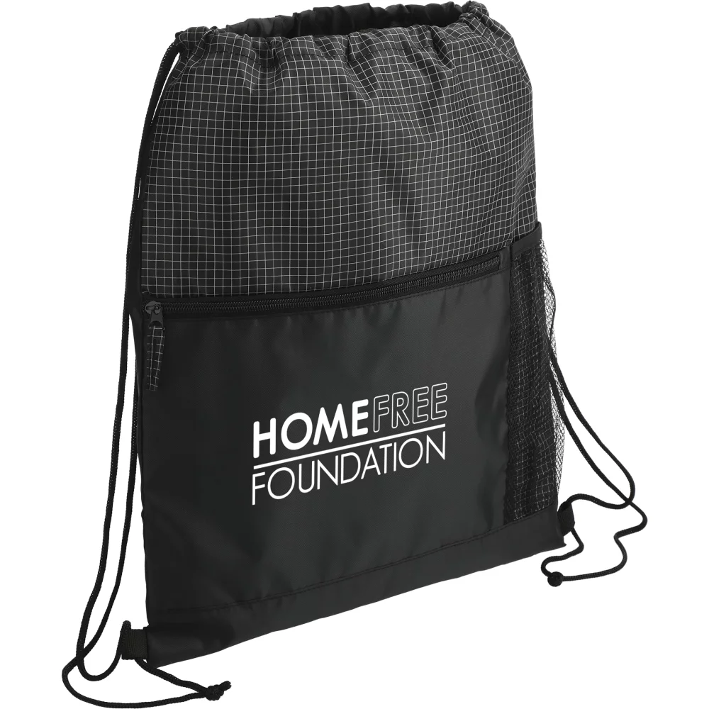 Cordon de serrage à grille