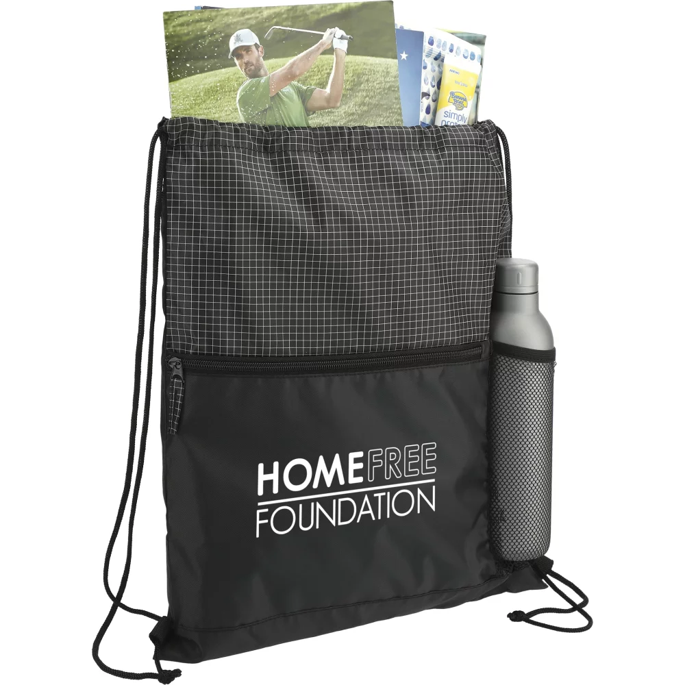 Cordon de serrage à grille