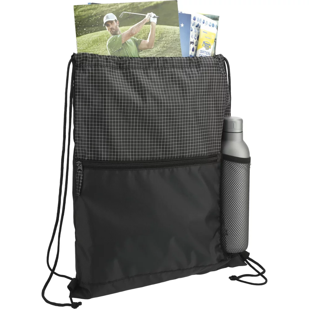 Cordon de serrage à grille