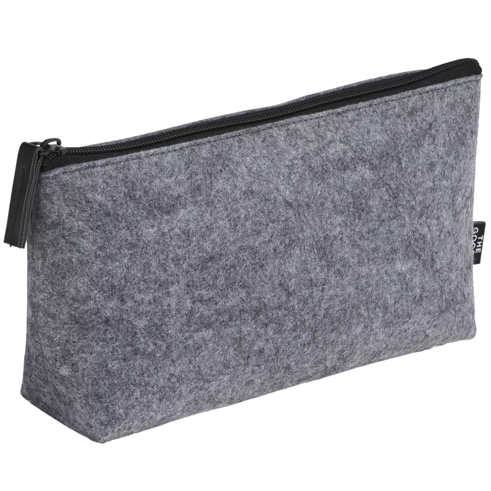 La pochette zippée en feutre recyclé