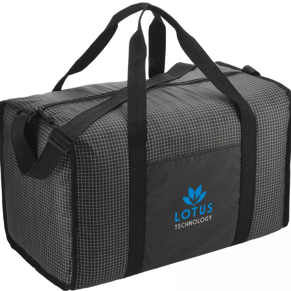 Grid Boxy Duffel