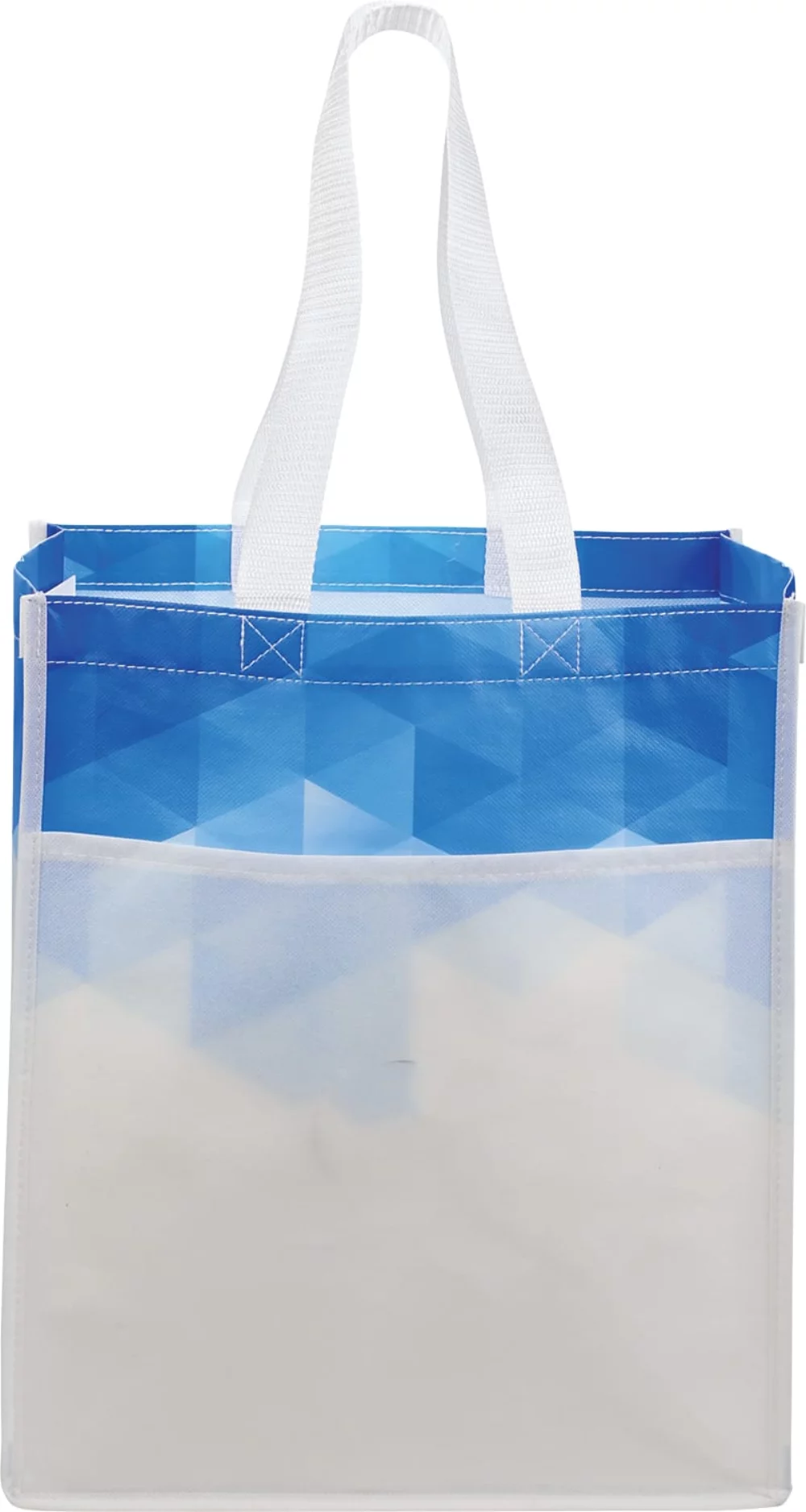 Gradient Laminated Grocery Tote