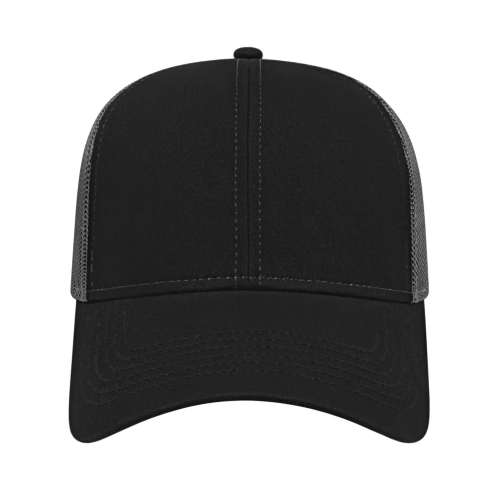 Casquette de camionneur bicolore Cap America en maille à l'arrière