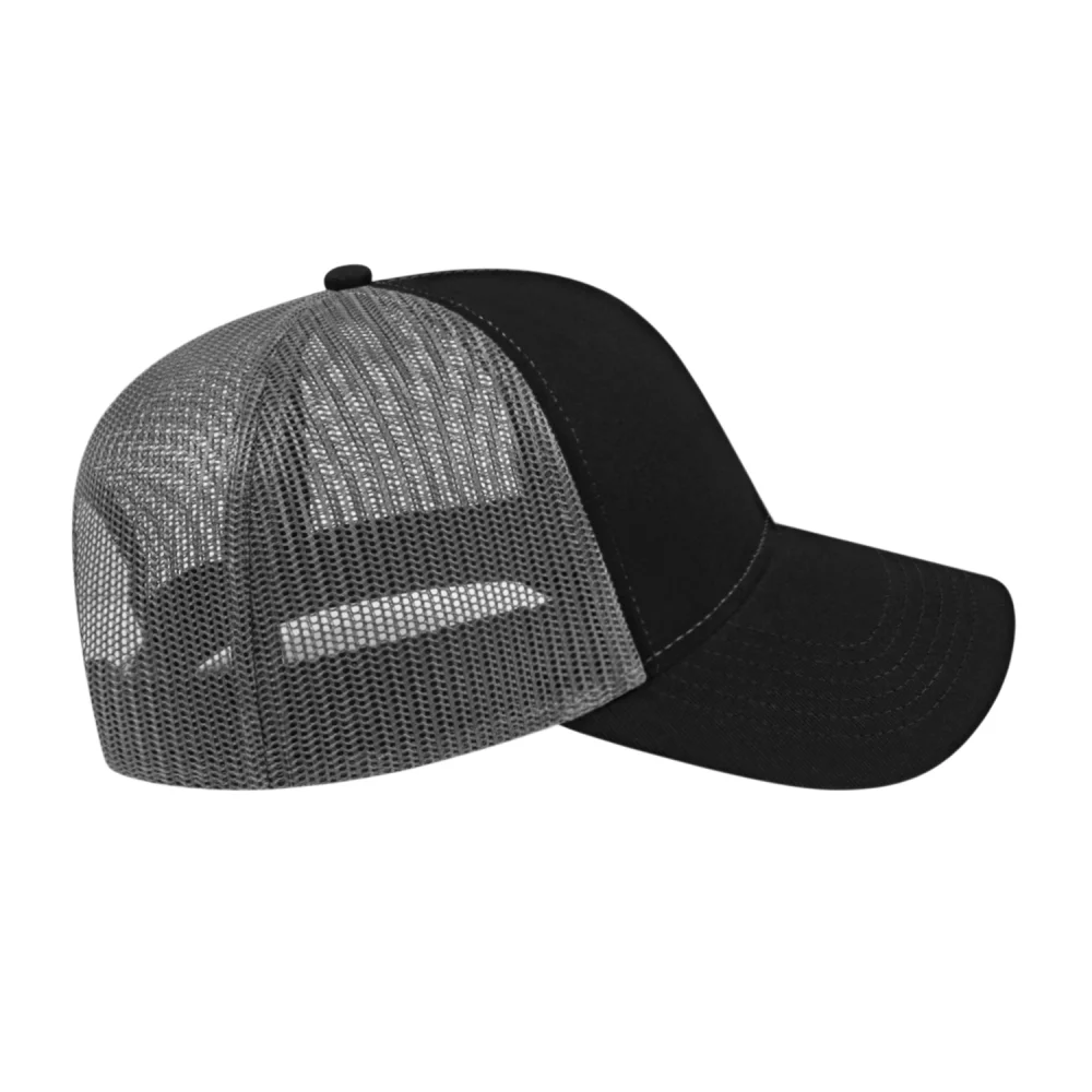 Casquette de camionneur bicolore Cap America en maille à l'arrière