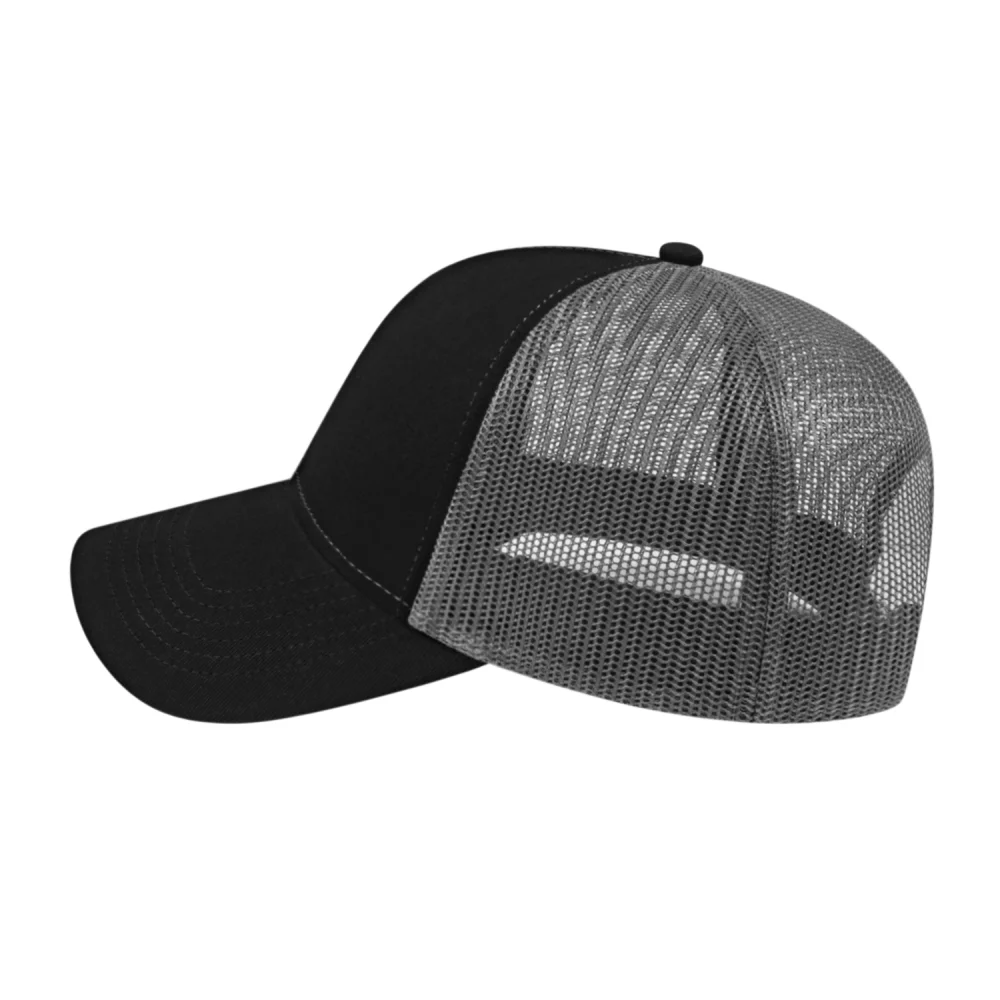 Casquette de camionneur bicolore Cap America en maille à l'arrière