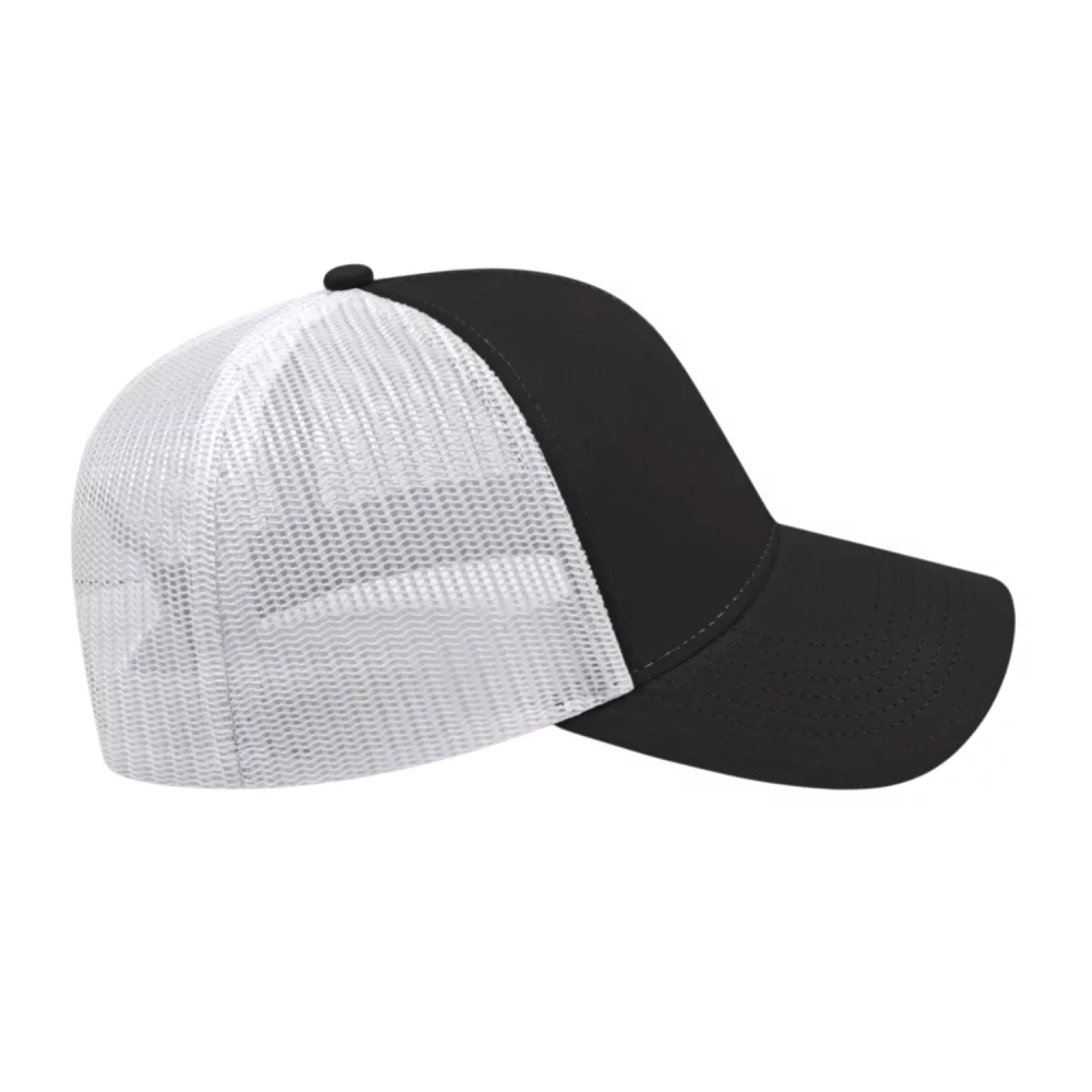 Casquette de camionneur bicolore Cap America en maille à l'arrière