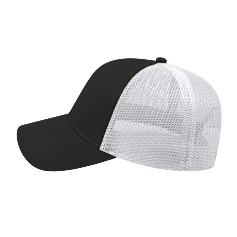 Casquette de camionneur bicolore Cap America en maille à l'arrière