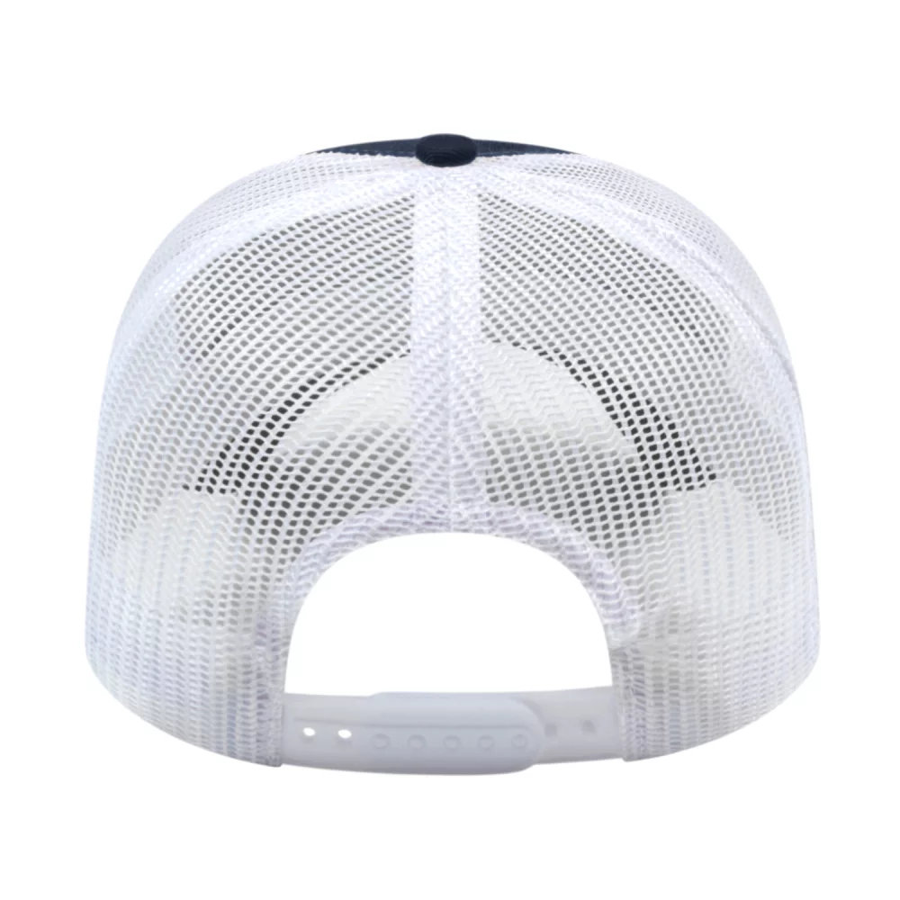 Casquette de camionneur bicolore Cap America en maille à l'arrière
