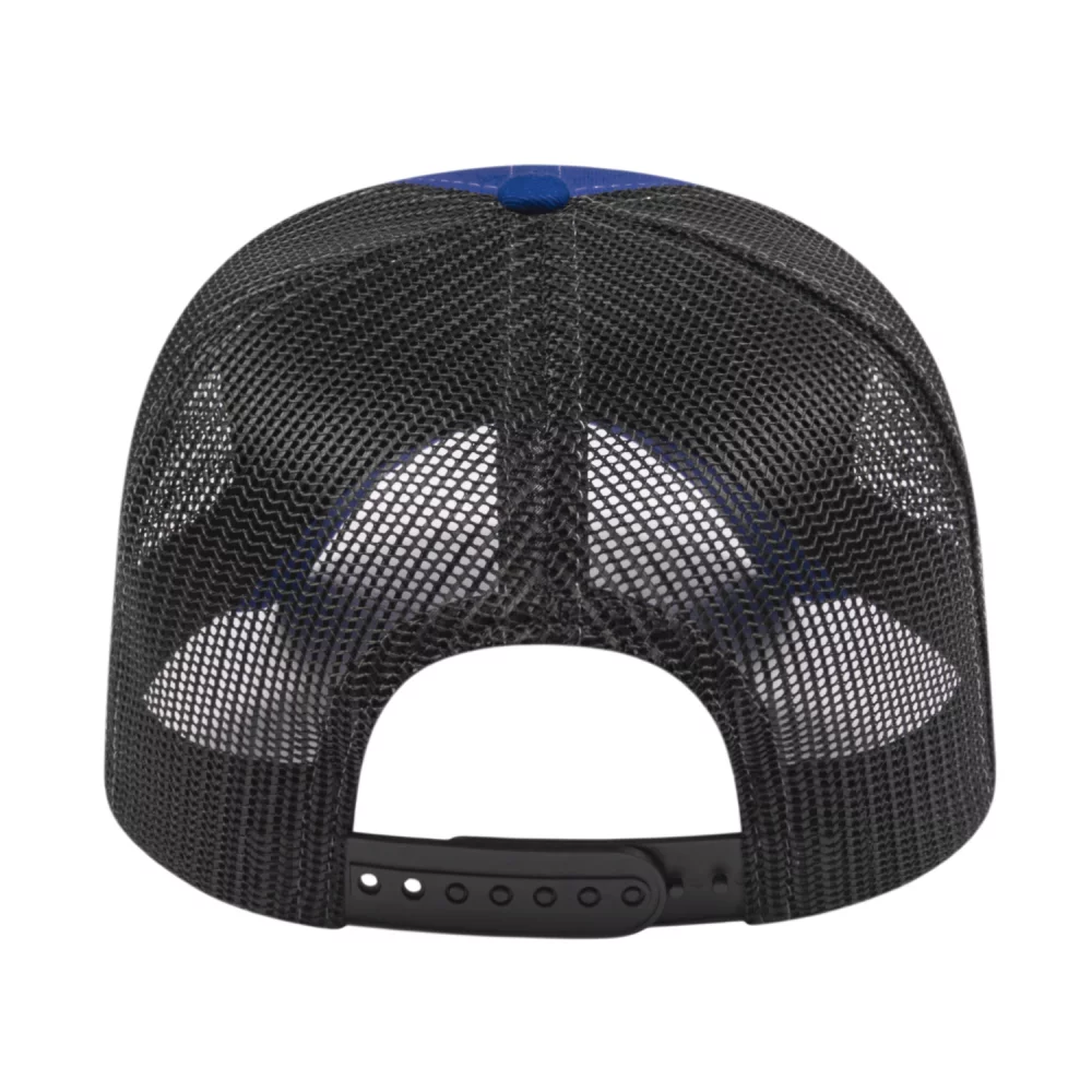Casquette de camionneur bicolore Cap America en maille à l'arrière