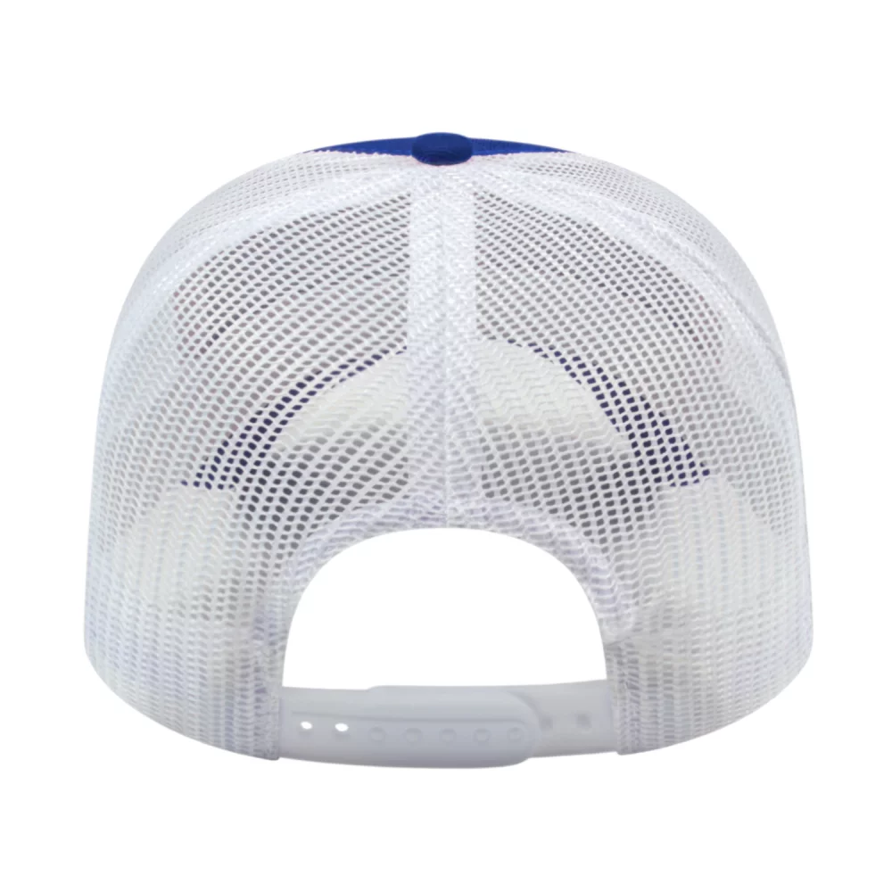Casquette de camionneur bicolore Cap America en maille à l'arrière