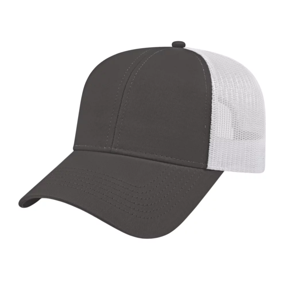 Casquette de camionneur bicolore Cap America en maille à l'arrière