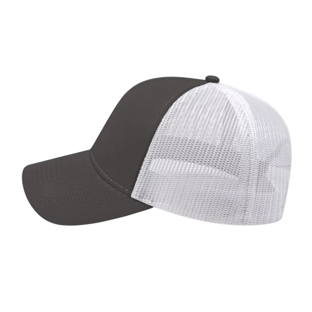 Casquette de camionneur bicolore Cap America en maille à l'arrière