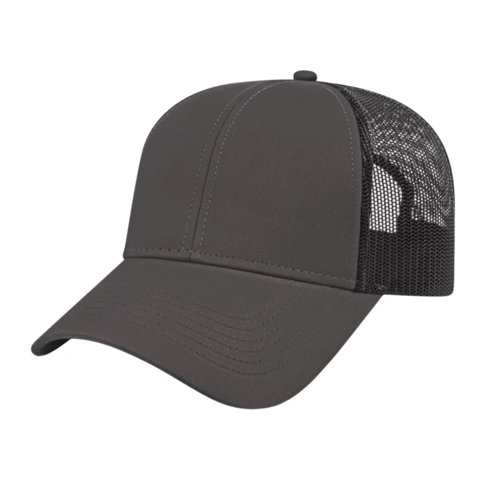 Casquette de camionneur bicolore Cap America en maille à l'arrière
