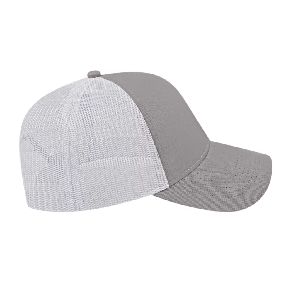 Casquette de camionneur bicolore Cap America en maille à l'arrière