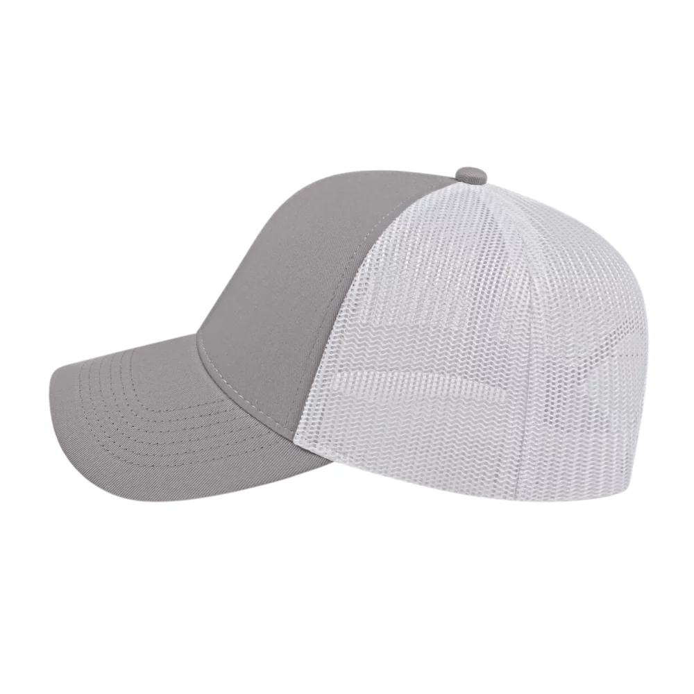 Casquette de camionneur bicolore Cap America en maille à l'arrière