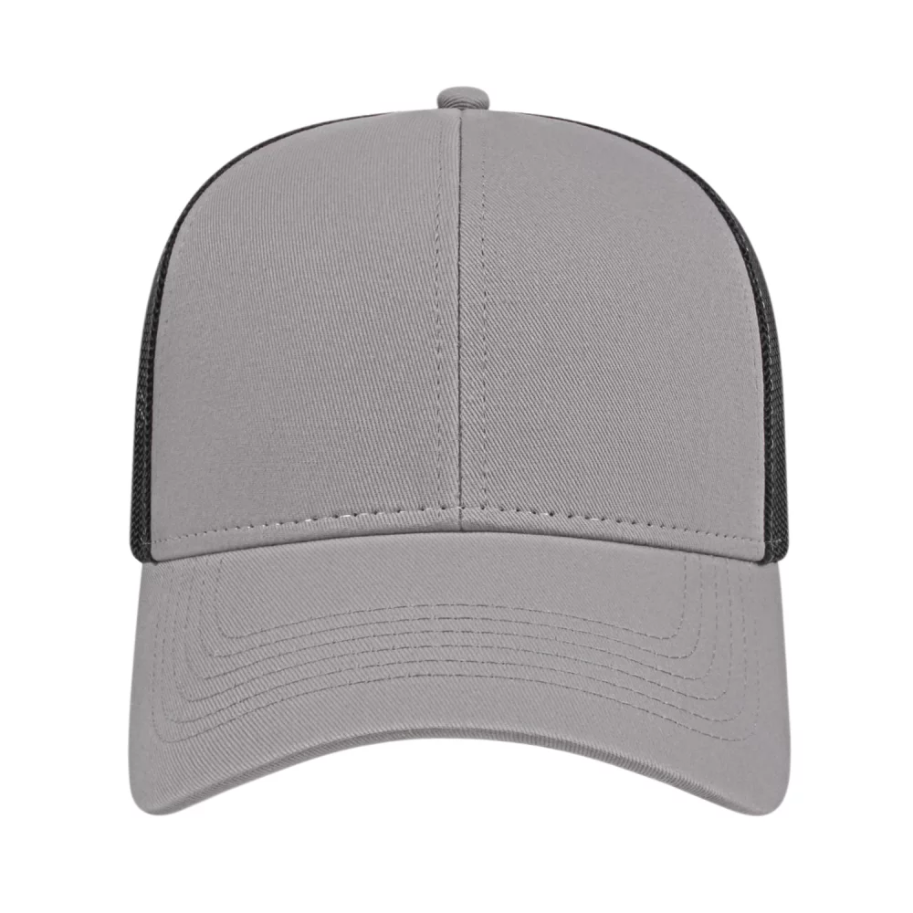 Casquette de camionneur bicolore Cap America en maille à l'arrière