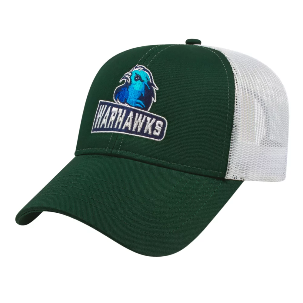 Casquette de camionneur bicolore Cap America en maille à l'arrière