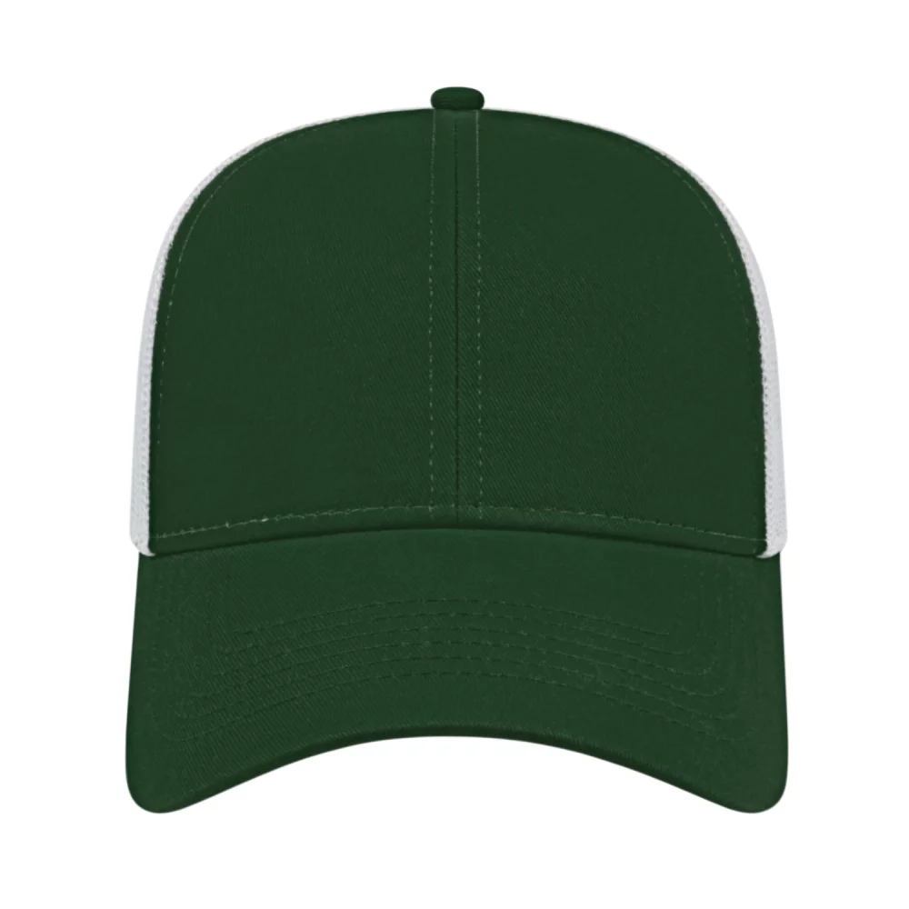 Casquette de camionneur bicolore Cap America en maille à l'arrière