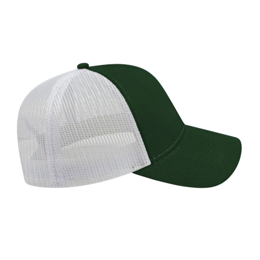 Casquette de camionneur bicolore Cap America en maille à l'arrière