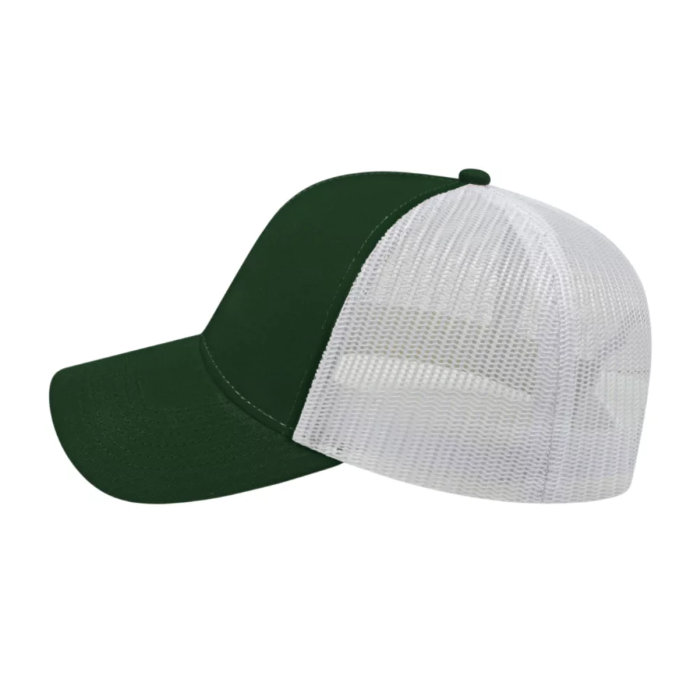 Casquette de camionneur bicolore Cap America en maille à l'arrière