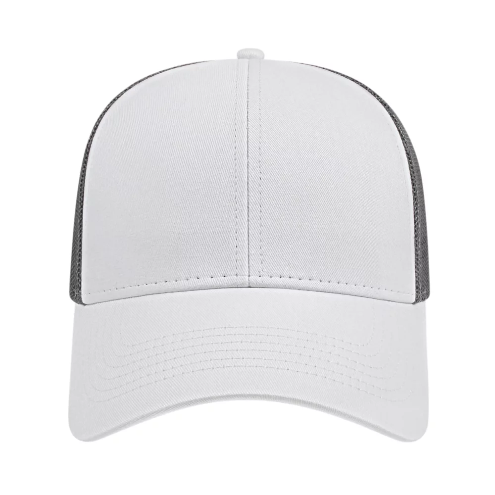 Casquette de camionneur bicolore Cap America en maille à l'arrière