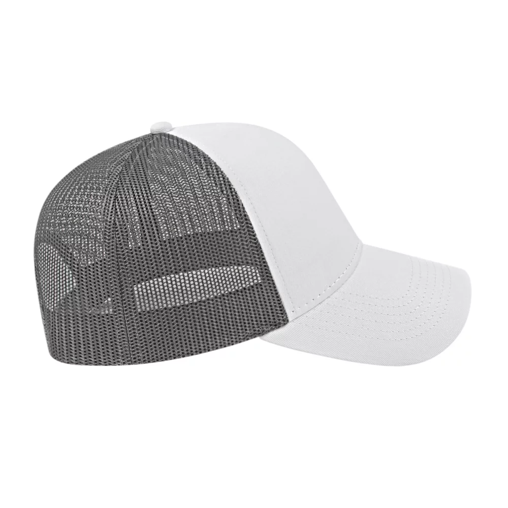 Casquette de camionneur bicolore Cap America en maille à l'arrière